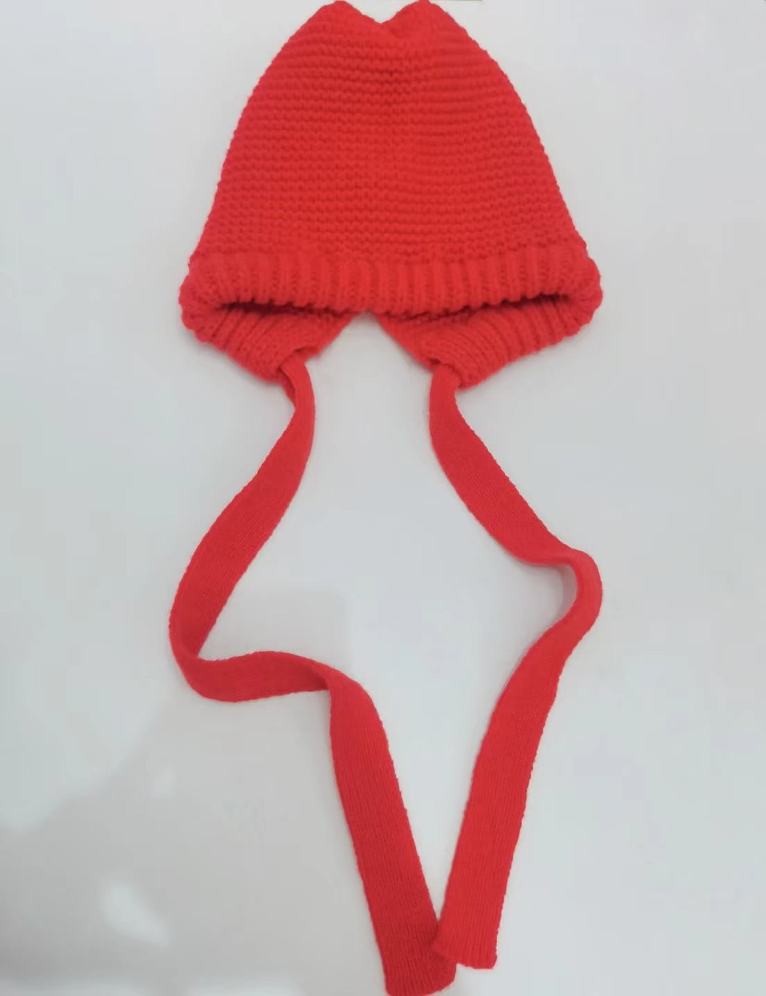 Women’s Earflap Knit Hat with Scarf Design for Winter Fashion