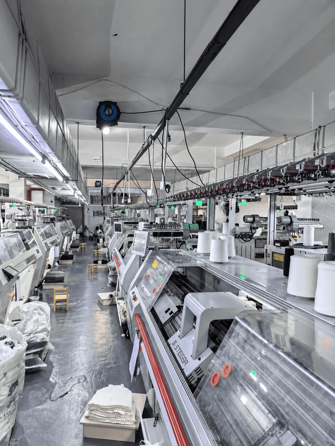 Factory production floor