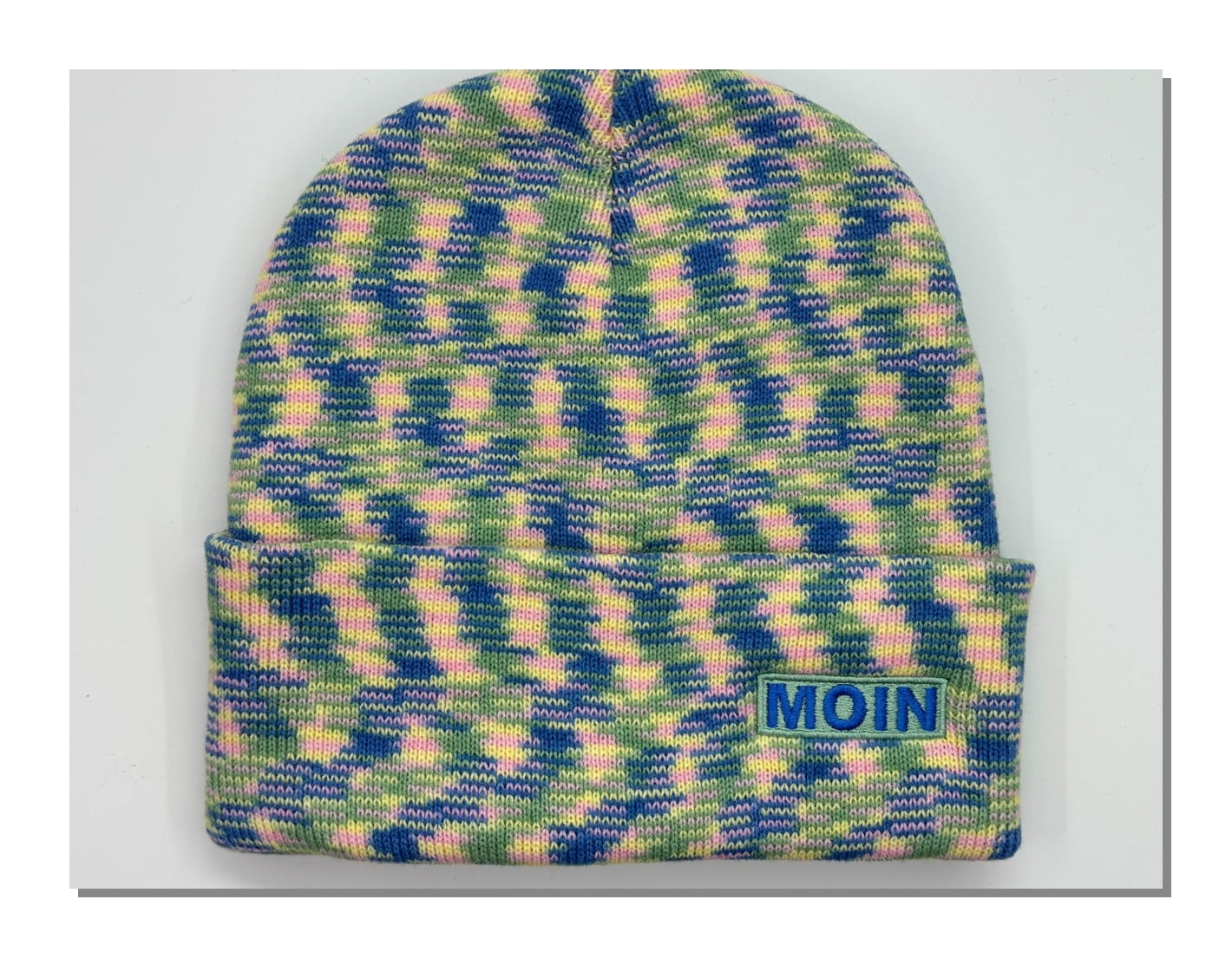 Custom Jacquard Knitted Beanie with Embroidery Logo for Winter Market