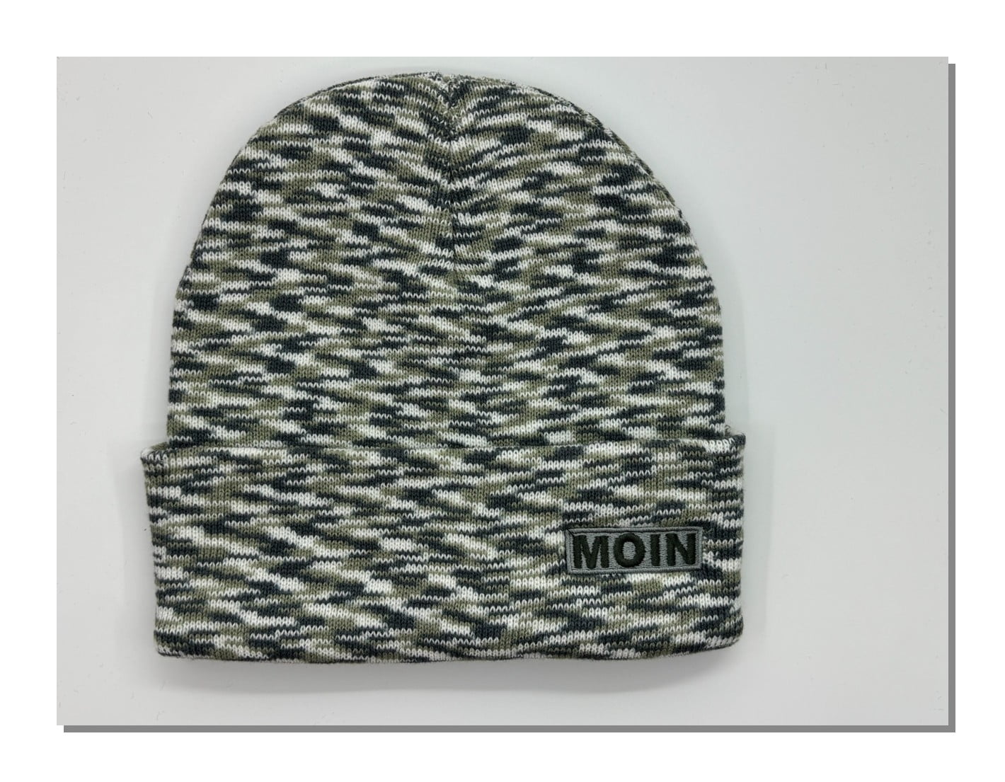 Custom Jacquard Knitted Beanie with Embroidery Logo for Winter Market