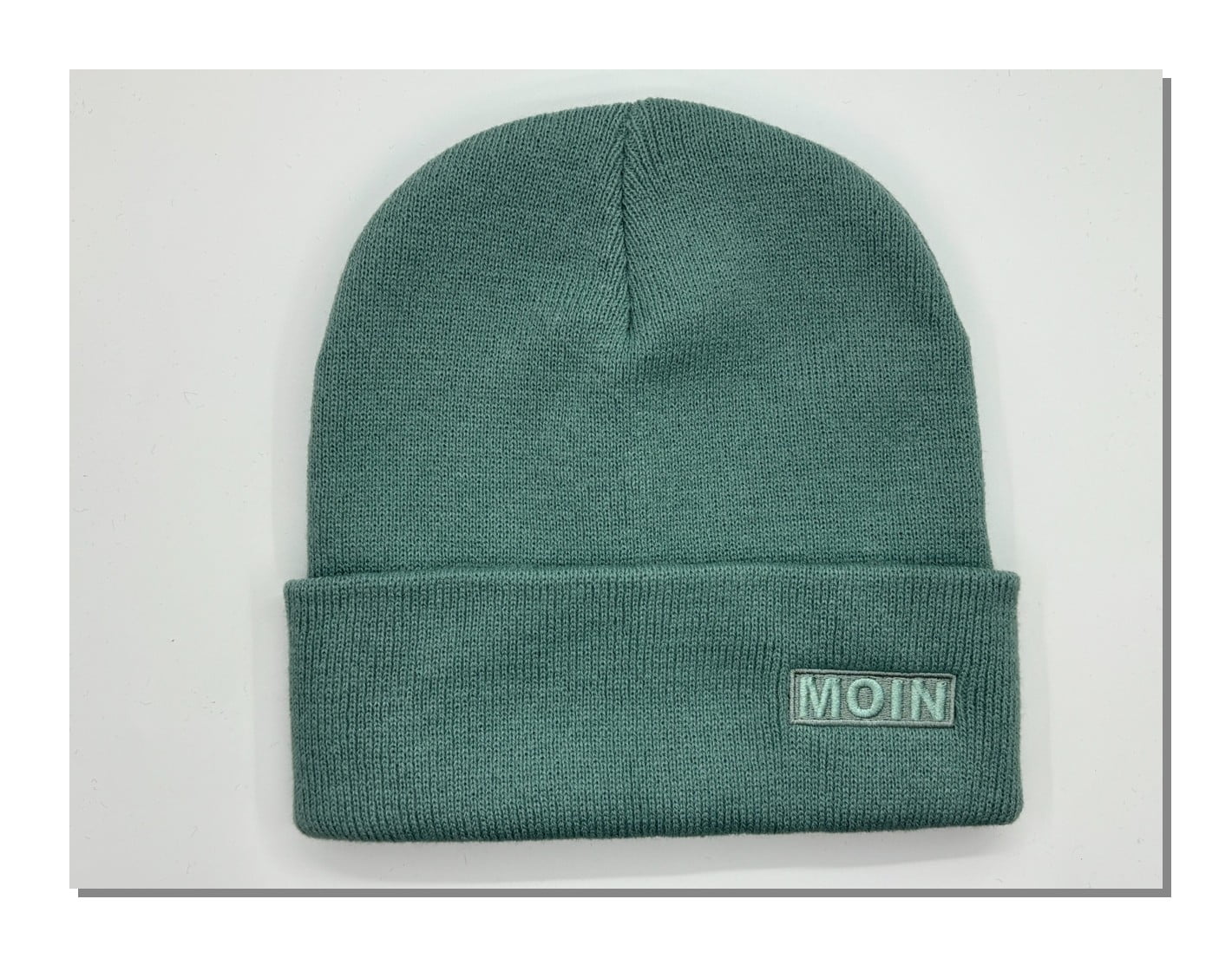Custom Jacquard Knitted Beanie with Embroidery Logo for Winter Market