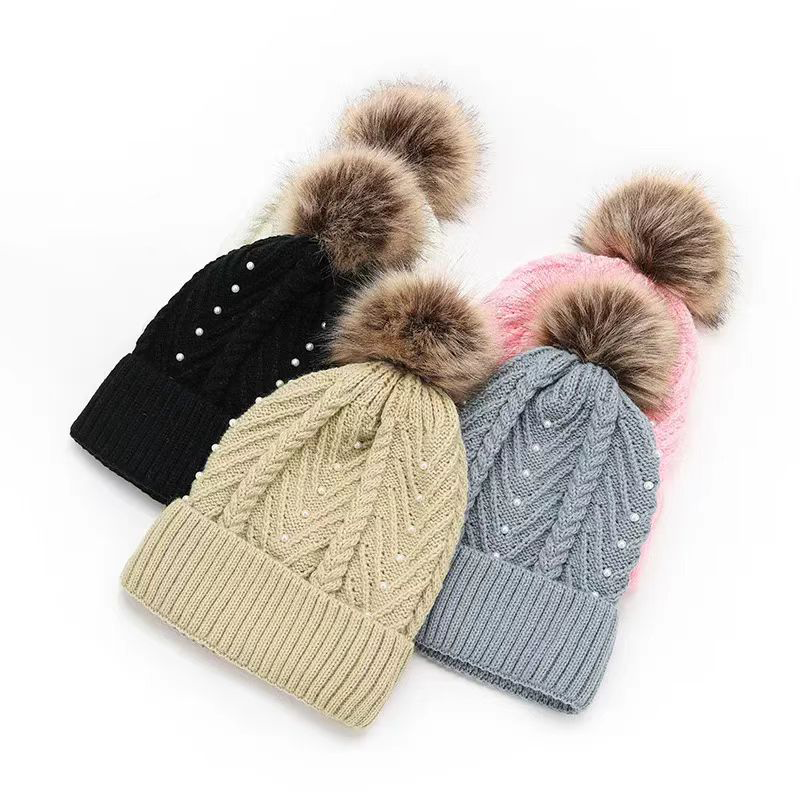 Pompom Winter Hat